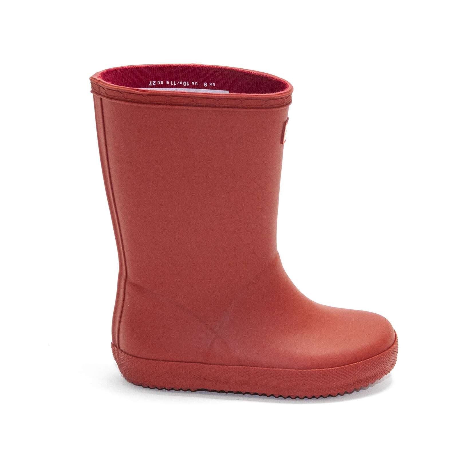 Red hunter boots kids deals