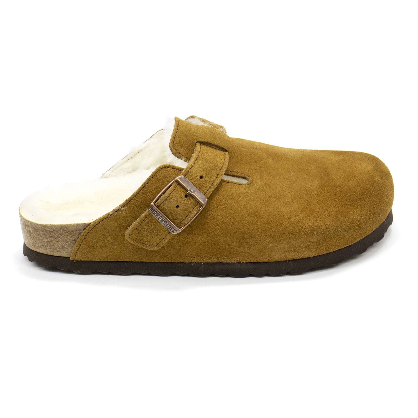 Birkenstock Women Boston Shearling Suede Clogs