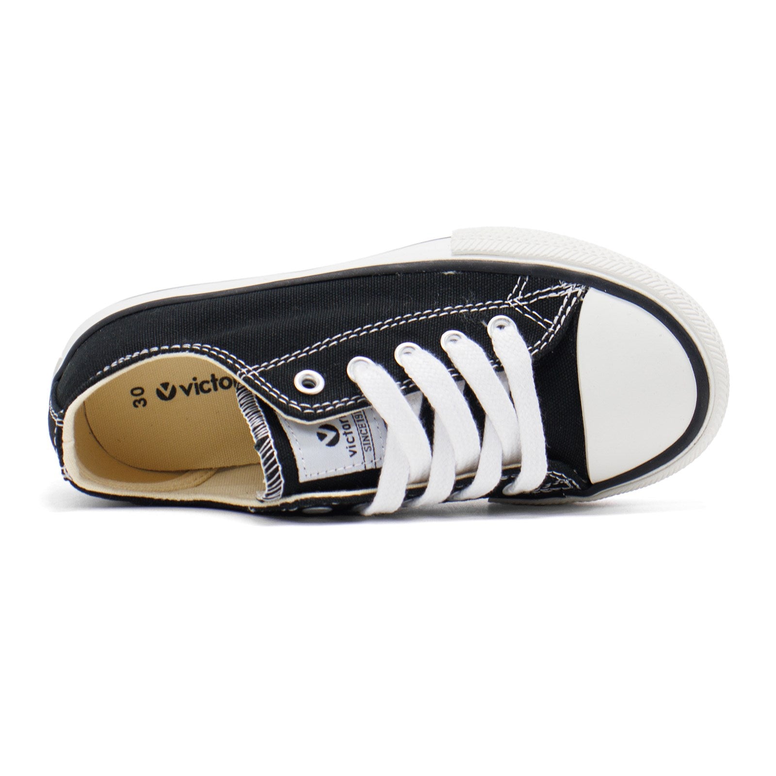 Victoria Boy Tribu Canvas Low Top Lace-Up Sneakers