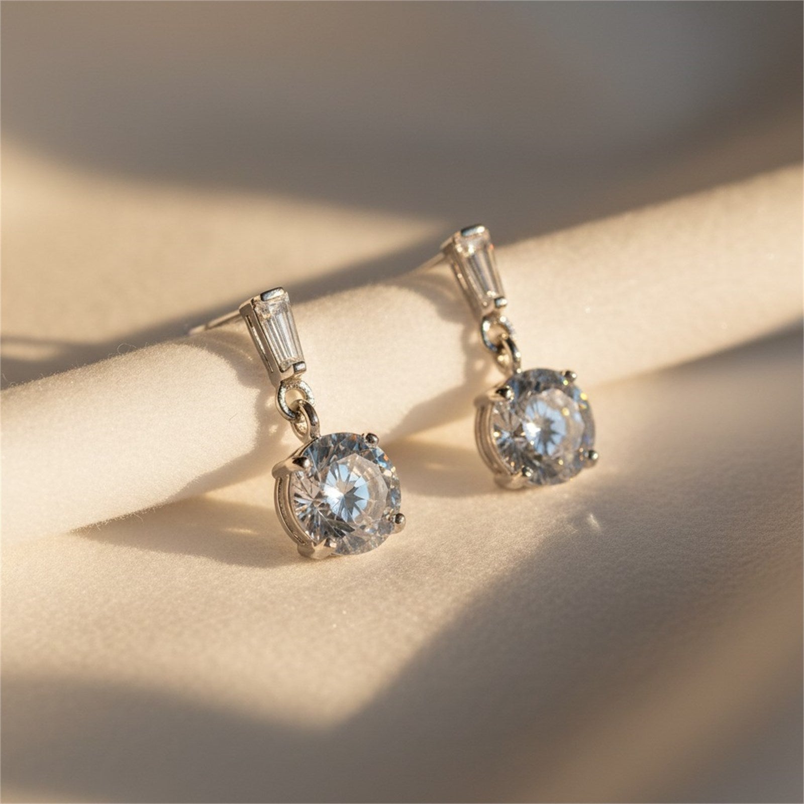 Athra Women Round Drop Earring