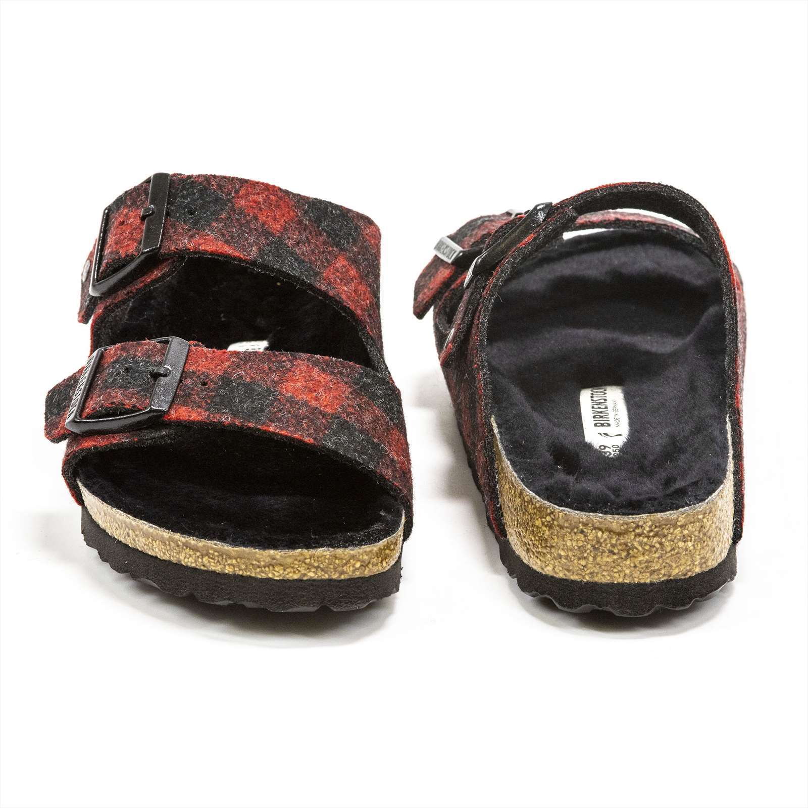 Birkenstock Men Arizona Rivet Wool Felt Sandals