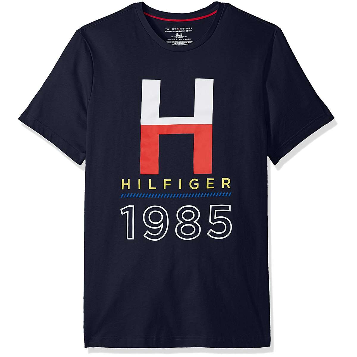 Tommy Hilfiger Men Graphic Logo Crew T-Shirt