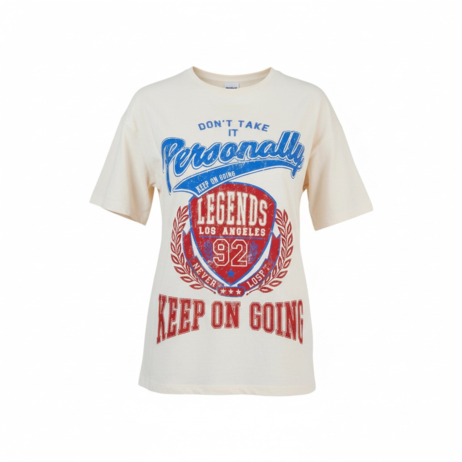 Ambar Women Don't Take It Personally Printed Short Sleeve Tshirt