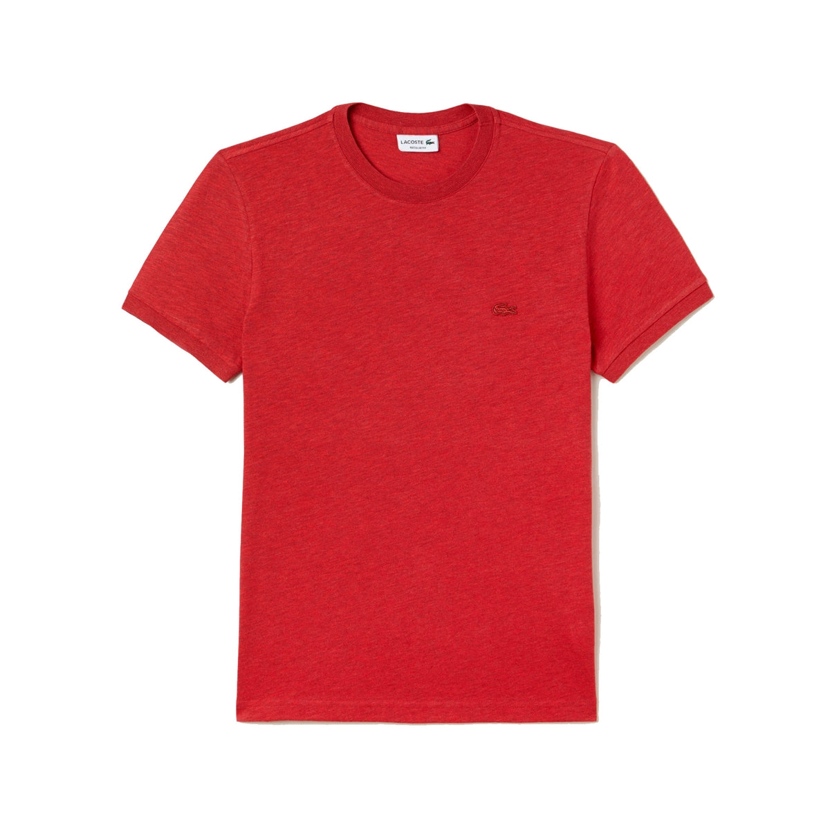 Lacoste Men Short Sleeve Vintage Washed Tee