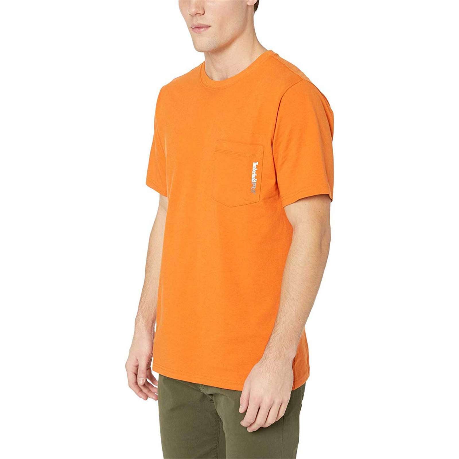 Timberland Pro Men Base Plate Blended Short Sleeve T-Shirt