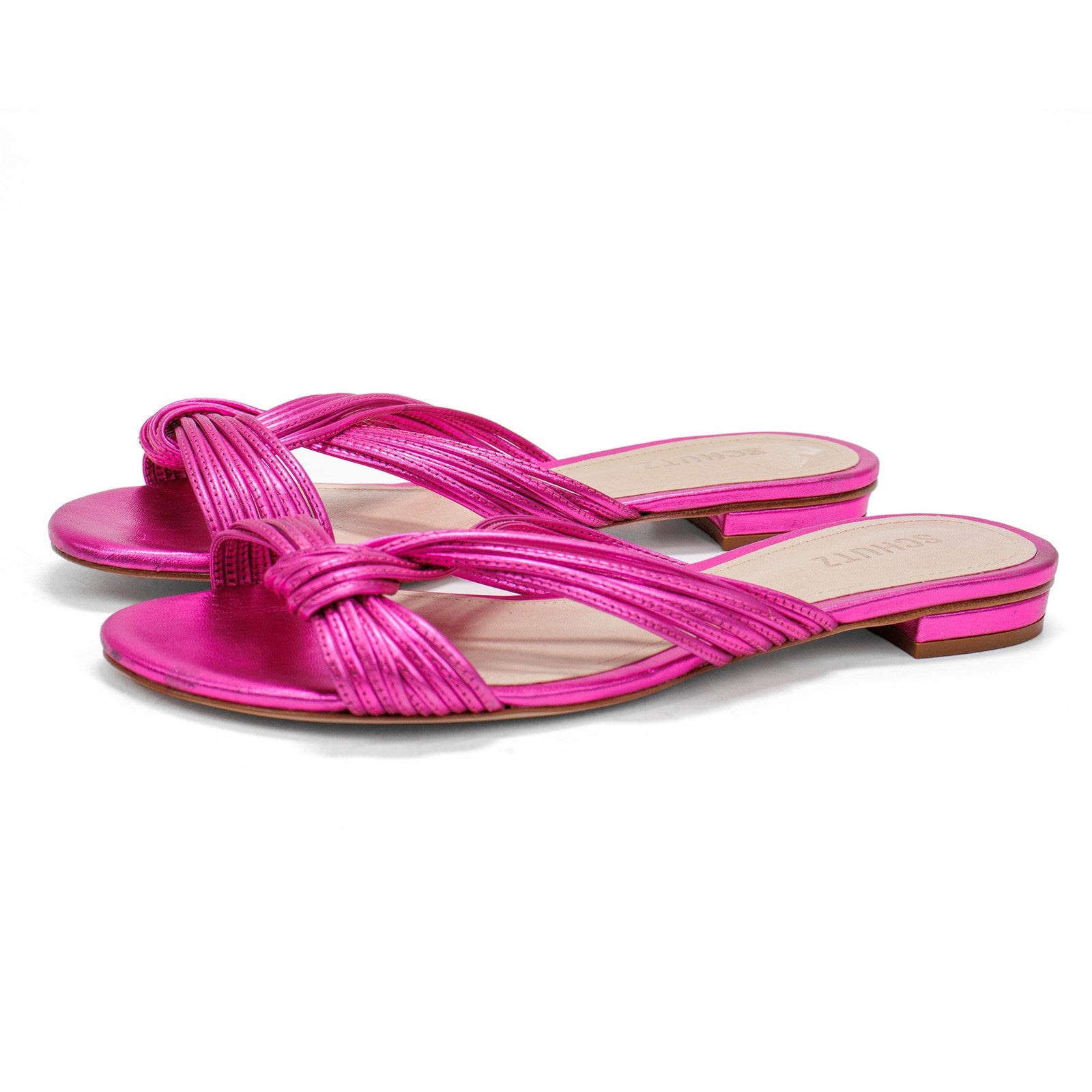 Schutz Women Strappy Flat Sandals