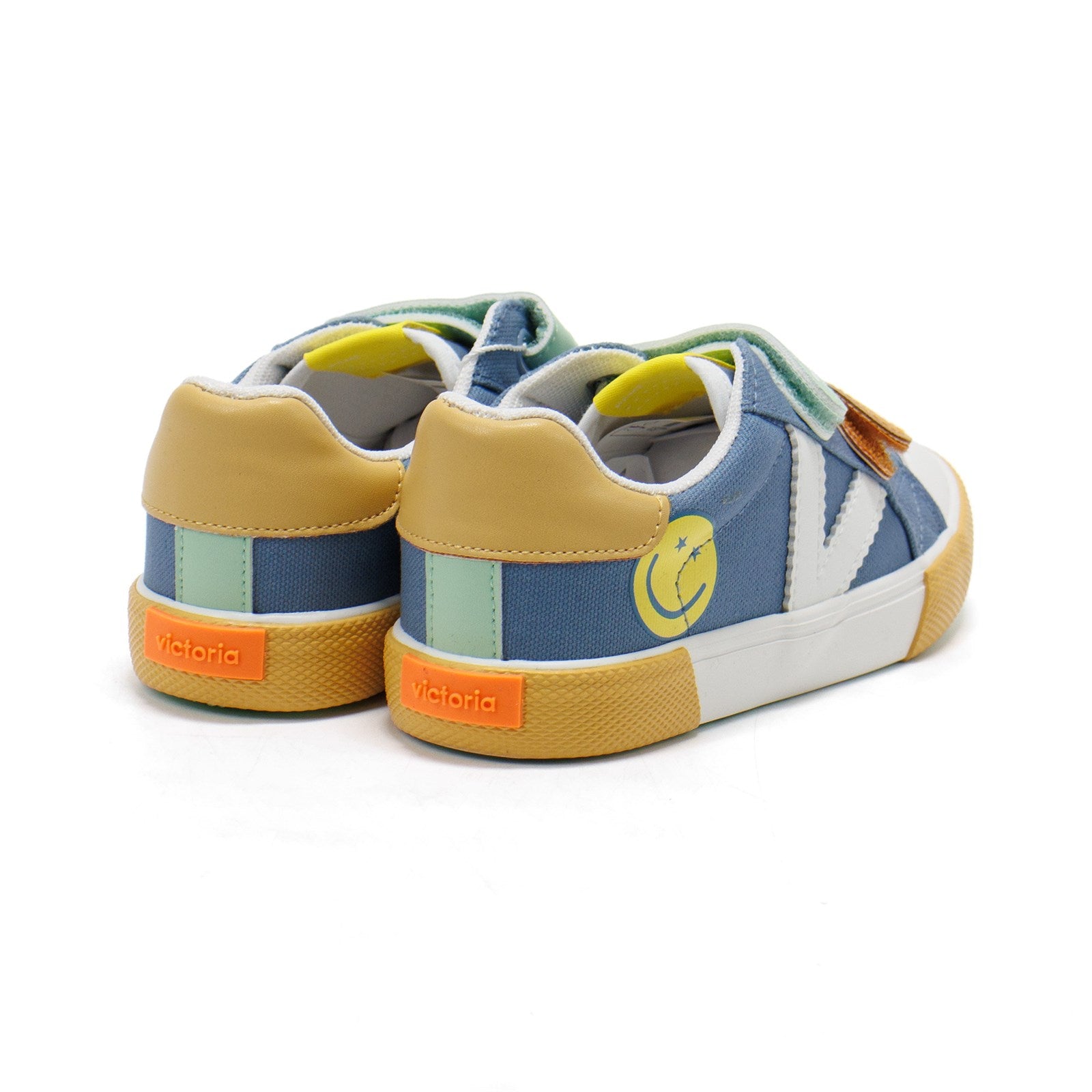 Victoria Boy Tribu Multicolour Print Strap Sneakers