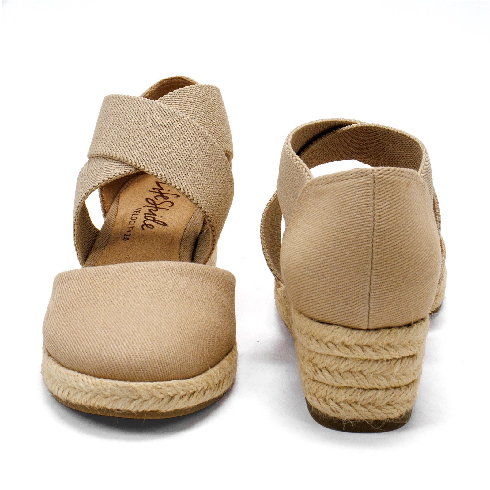 Lifestride Women Keaton Espadrille Wedge Sandal