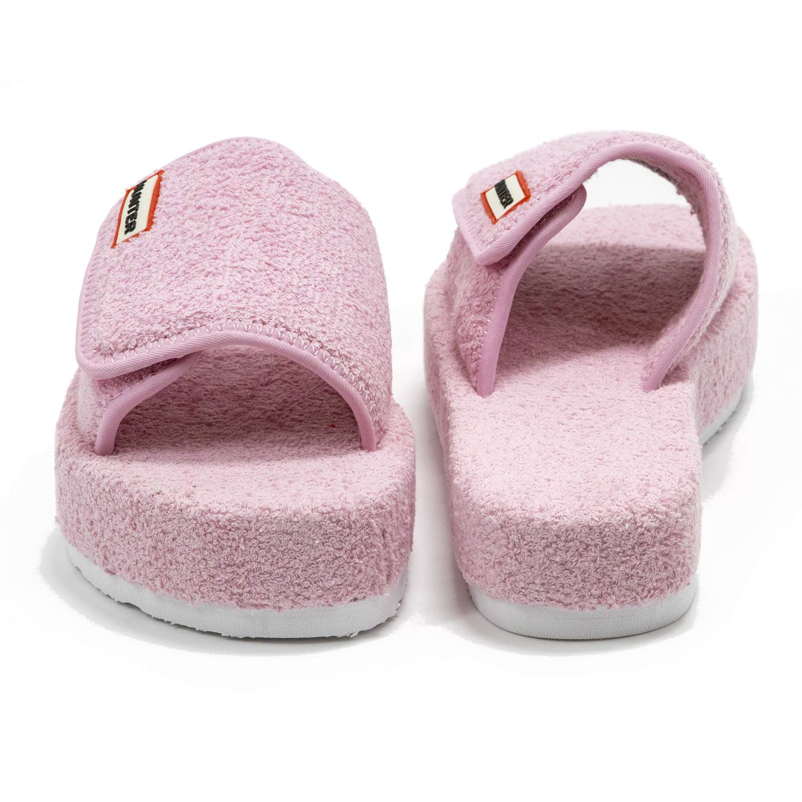 Cheapest Hunter Terry towel slides size 8