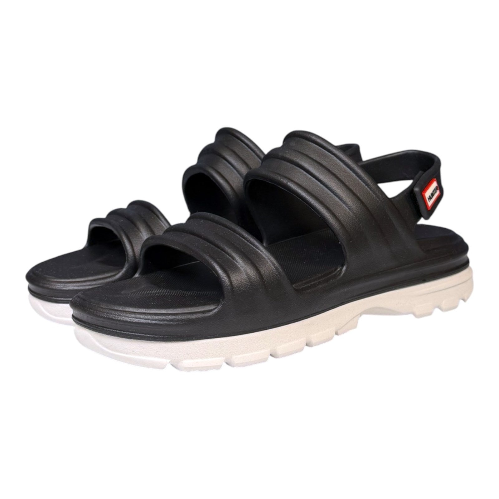 Hunter Women Bloom Algae Foam Adjustable Strap Sandals