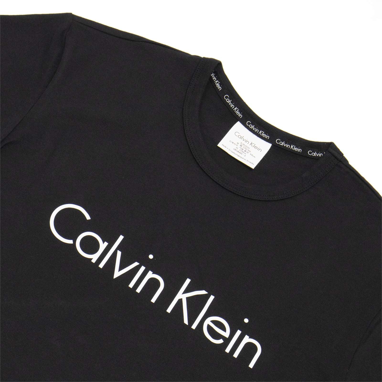 Calvin Klein Men Comfort Cotton Logo Crew Neck Tshirt