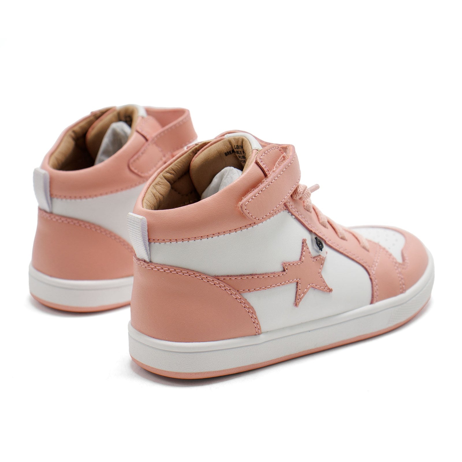 Old Soles Girl Team Star High Top Lace-Up Sneakers