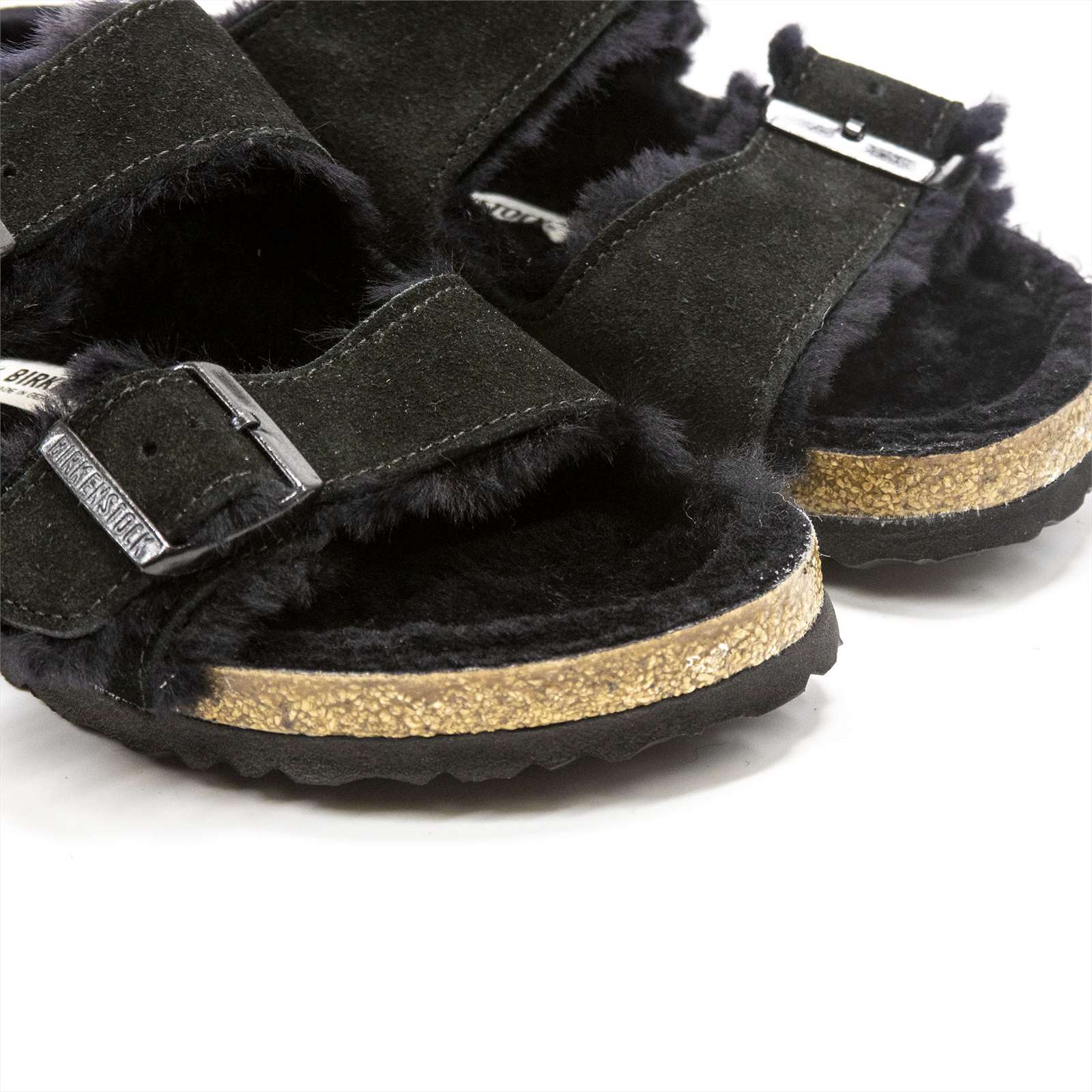 Birkenstock Men Arizona Shearling Sandals