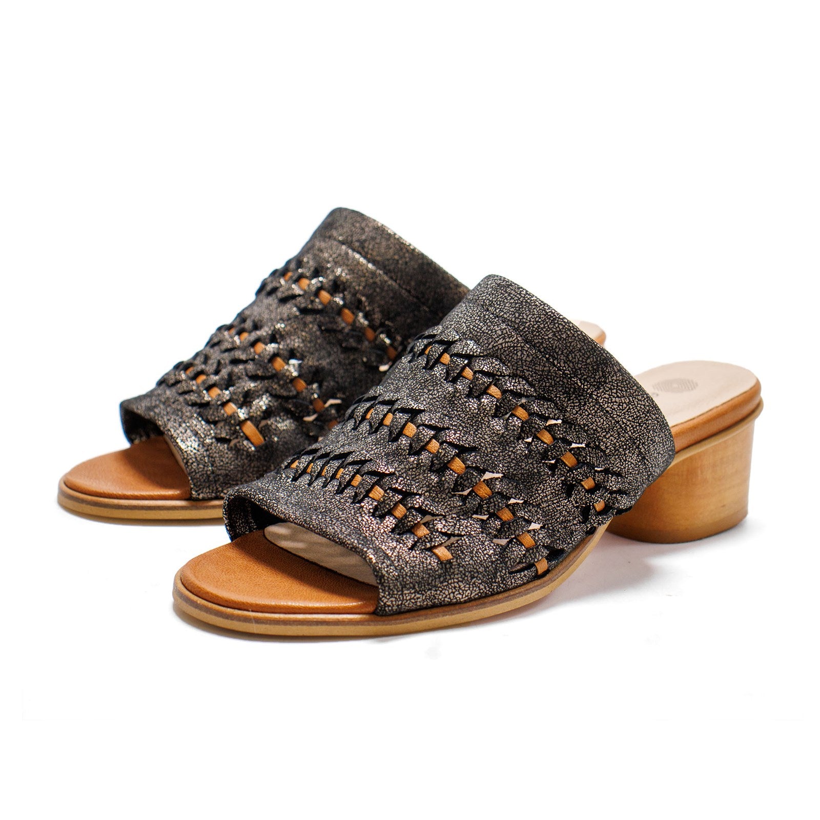 Eric Michael Women Lisbon Woven Braided Sandal