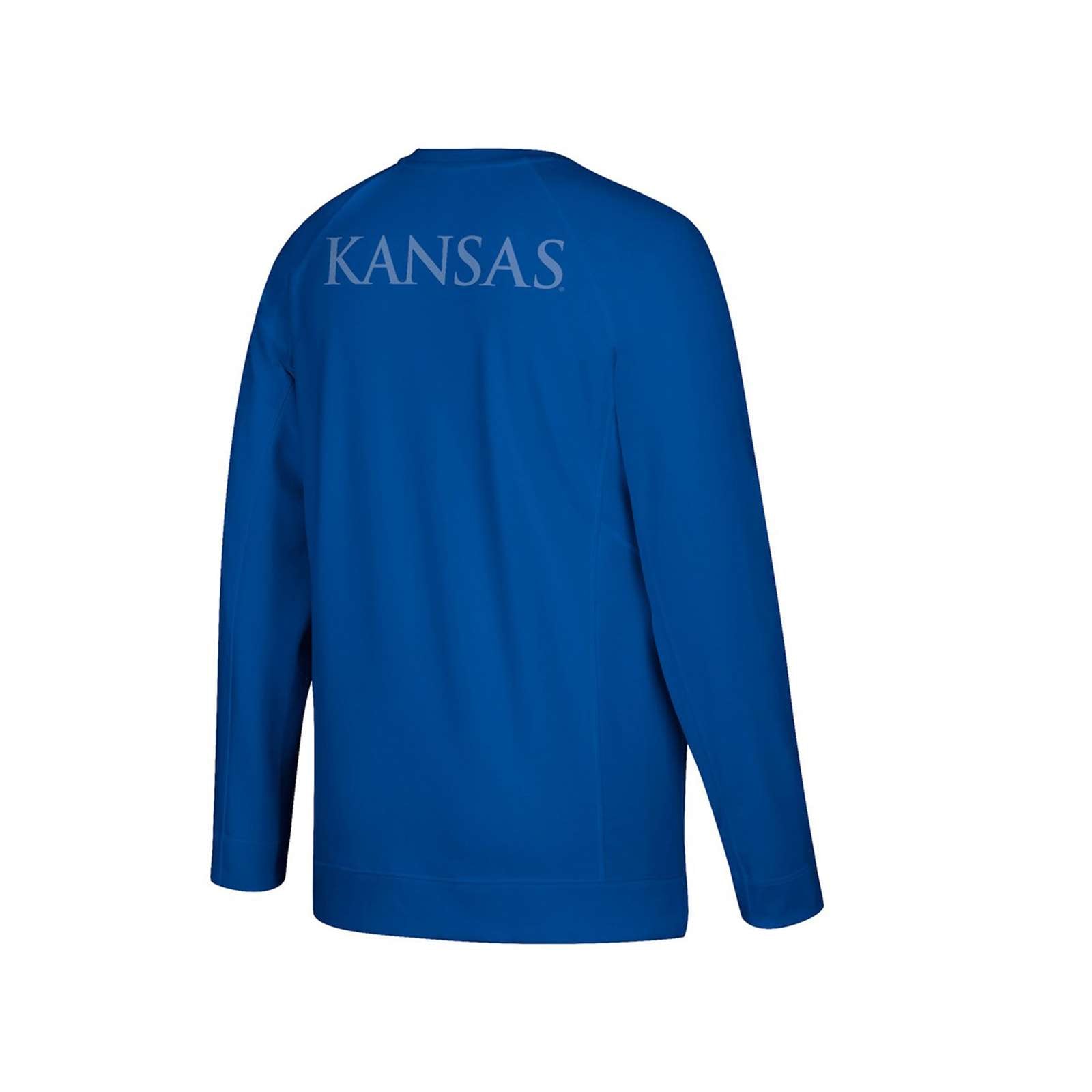 Adidas Men Ncaa Kansas Jayhawks On Court L/S Shooting Shirt