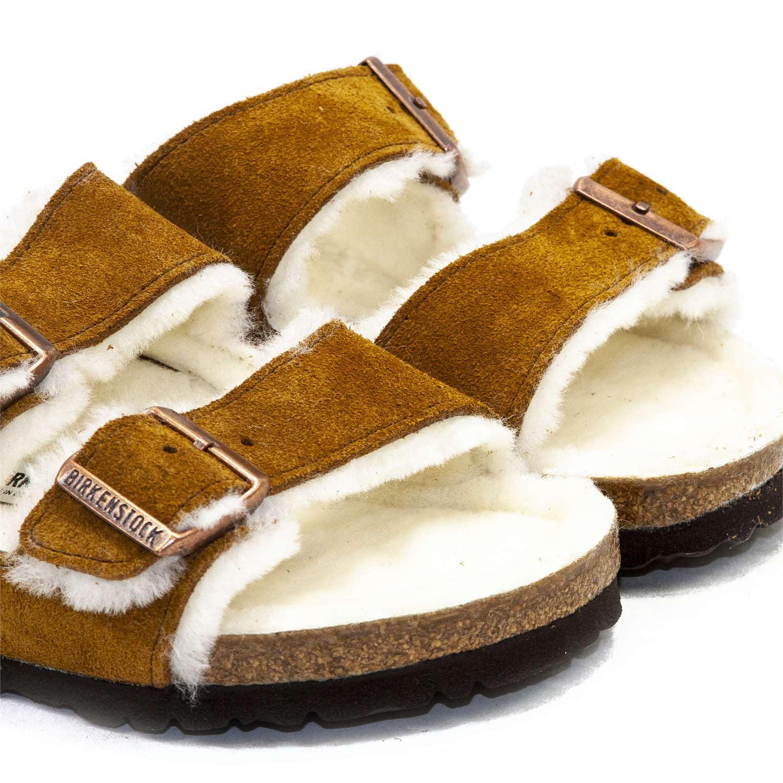 Birkenstock Men Arizona Shearling Sandals