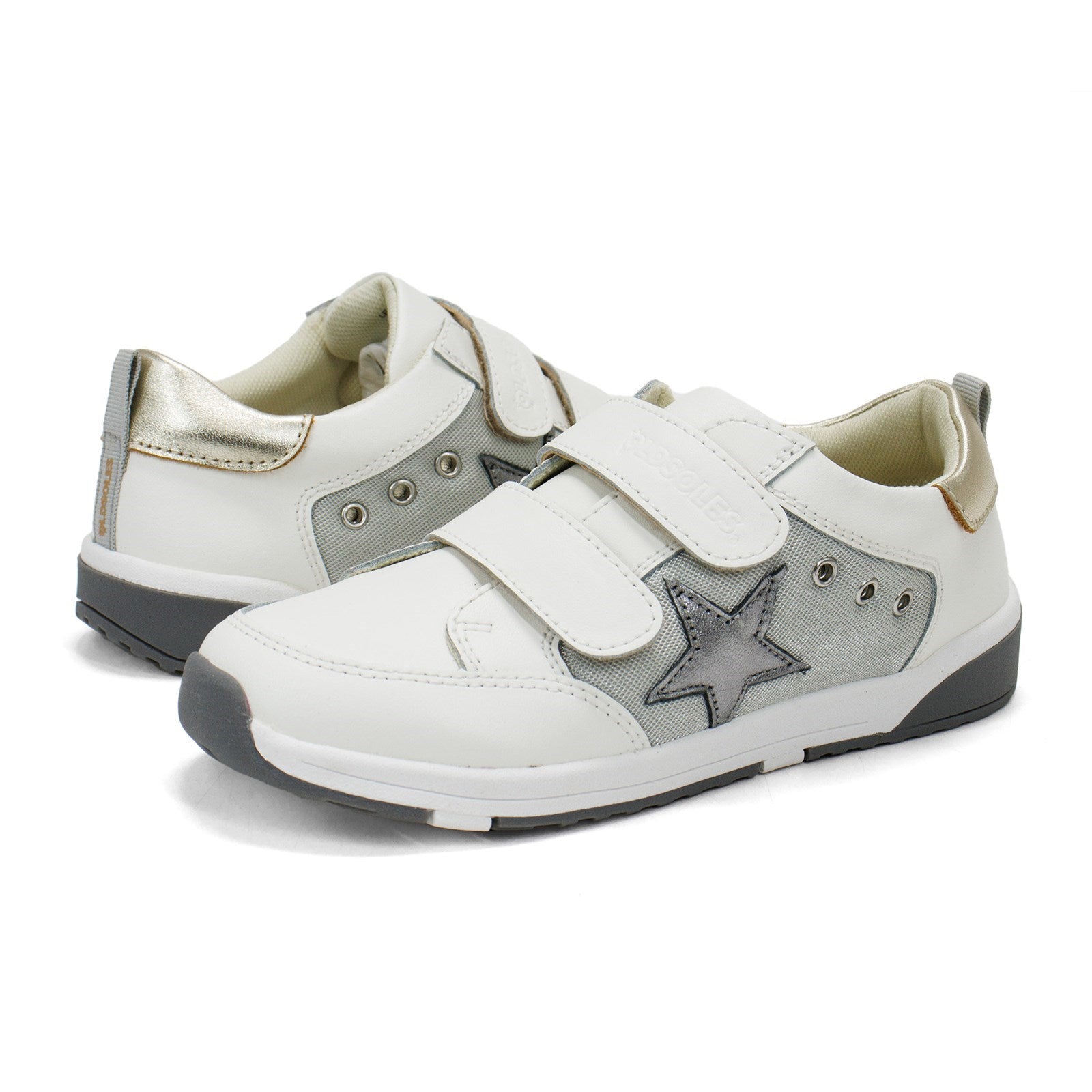 Old Soles Girl Star Squad Sneakers With Hook And Loop Closure