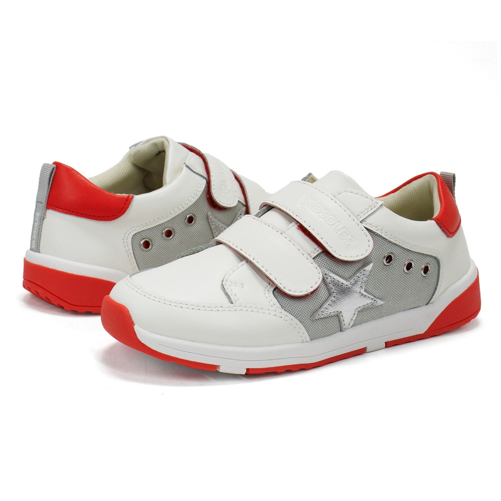 Old Soles Girl Star Squad Sneakers With Hook And Loop Closure