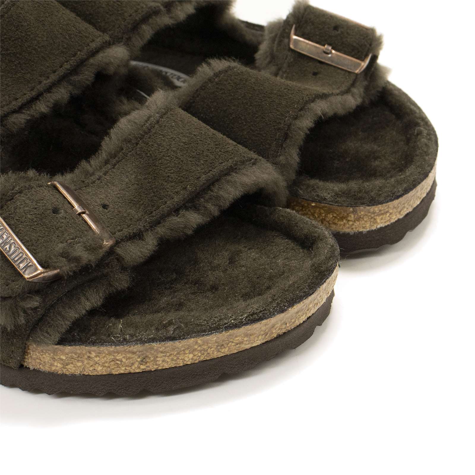 Birkenstock Men Arizona Shearling Sandals