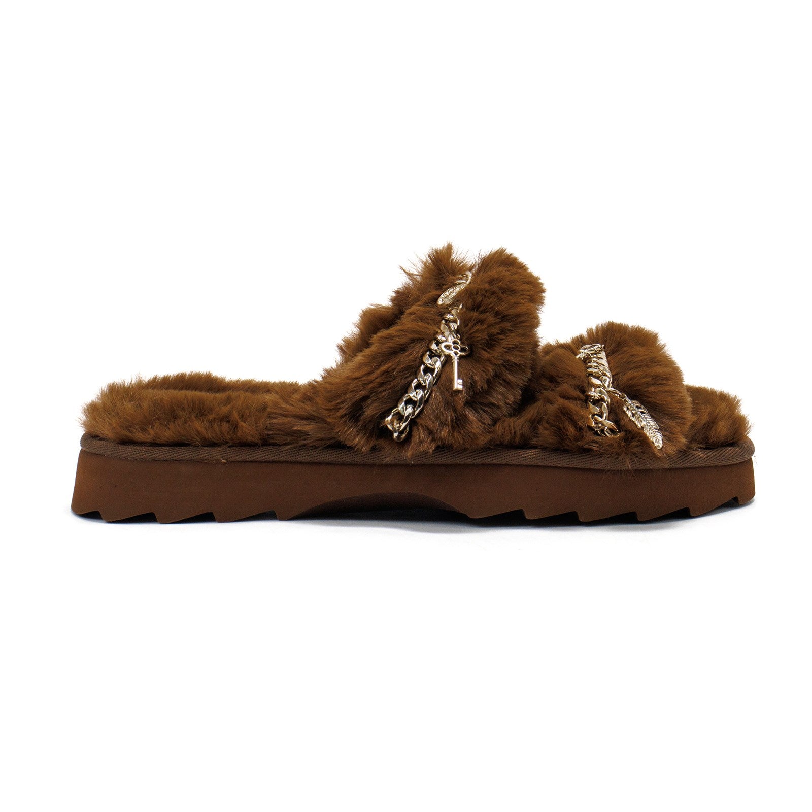 Wild Pair Women Paiyge Chain Fashion Slippers