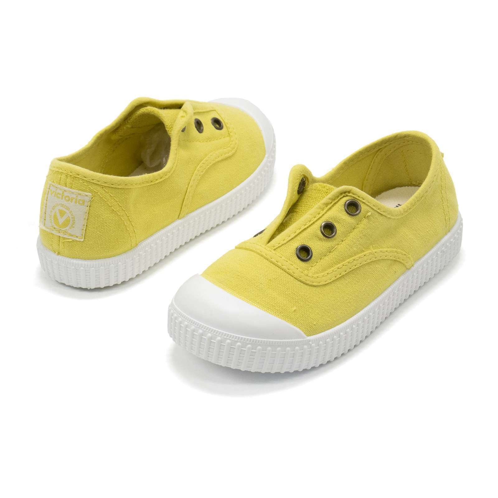 Victoria Toddler 1915 Inglesa Slip-On Canvas Shoes