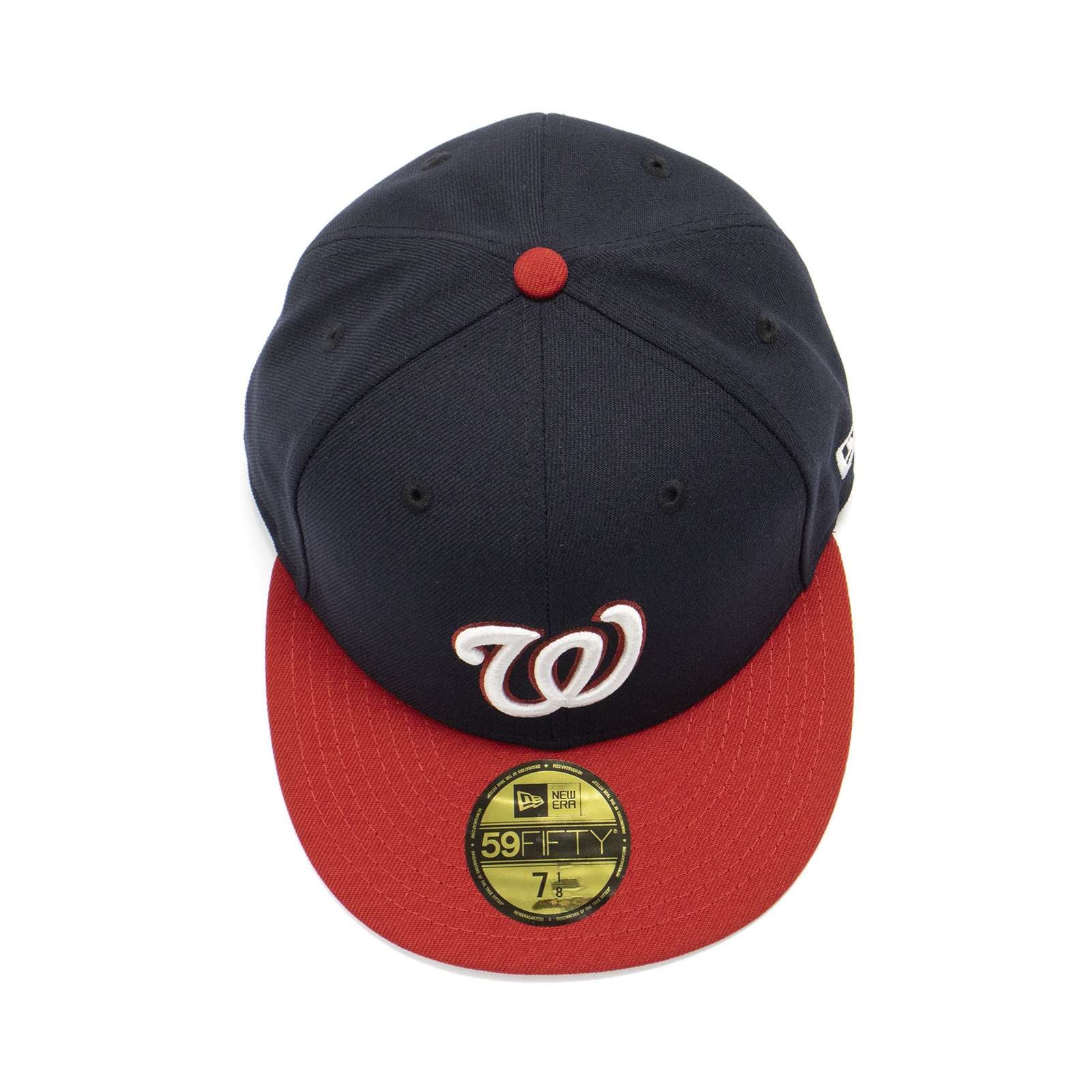 New Era Men Washington Nationals Authentic Collection 59Fifty Fitted Hat