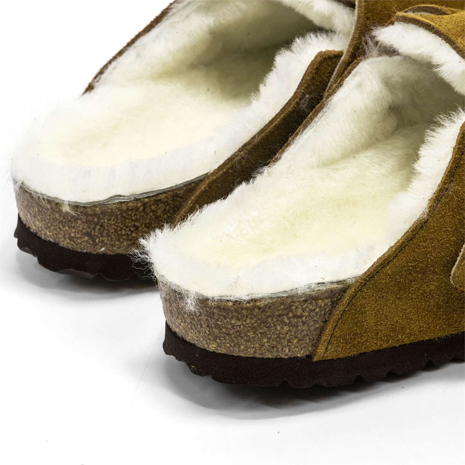 Birkenstock Men Boston Shearling Suede Clogs