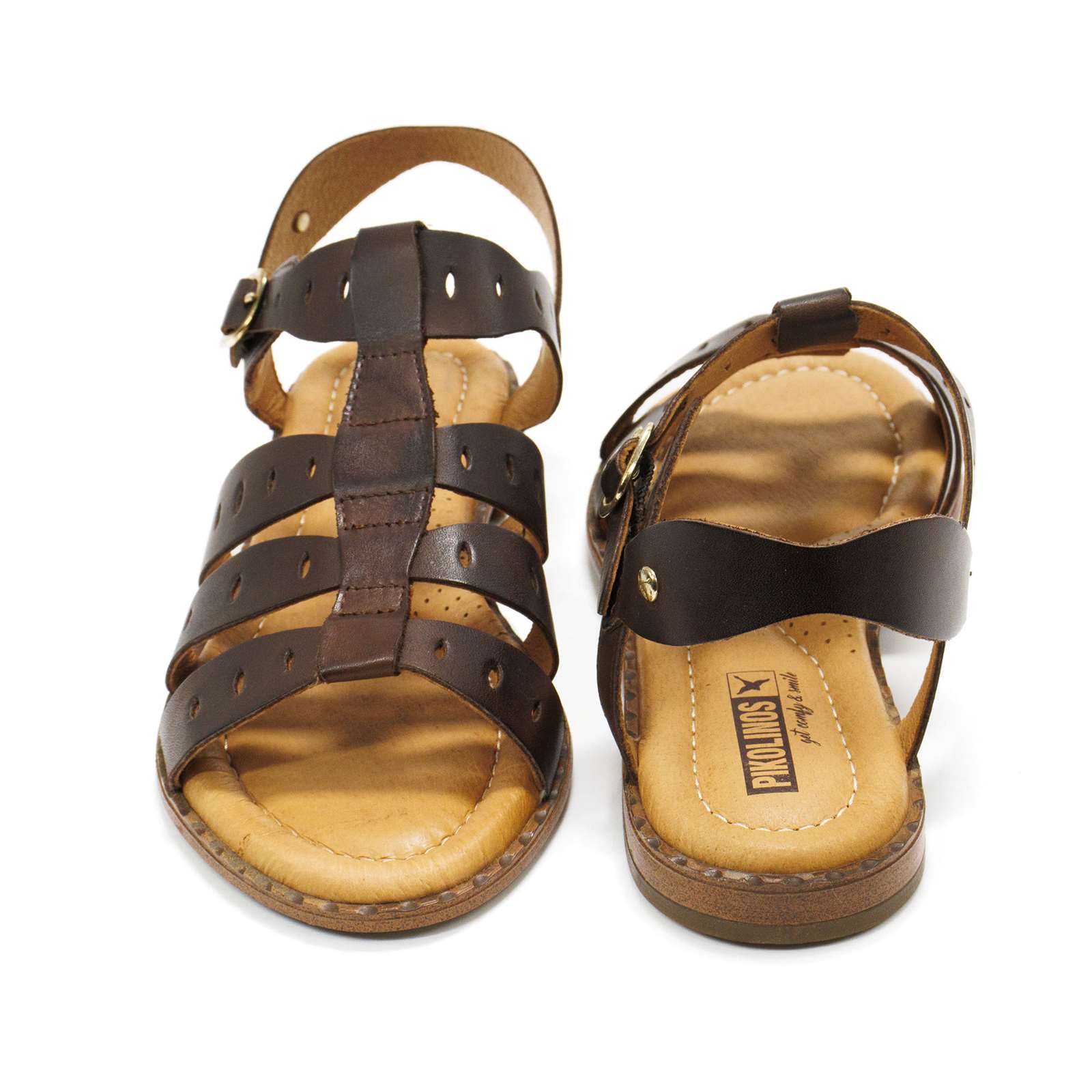 Pikolinos Women Algar Gladiator Leather Sandals