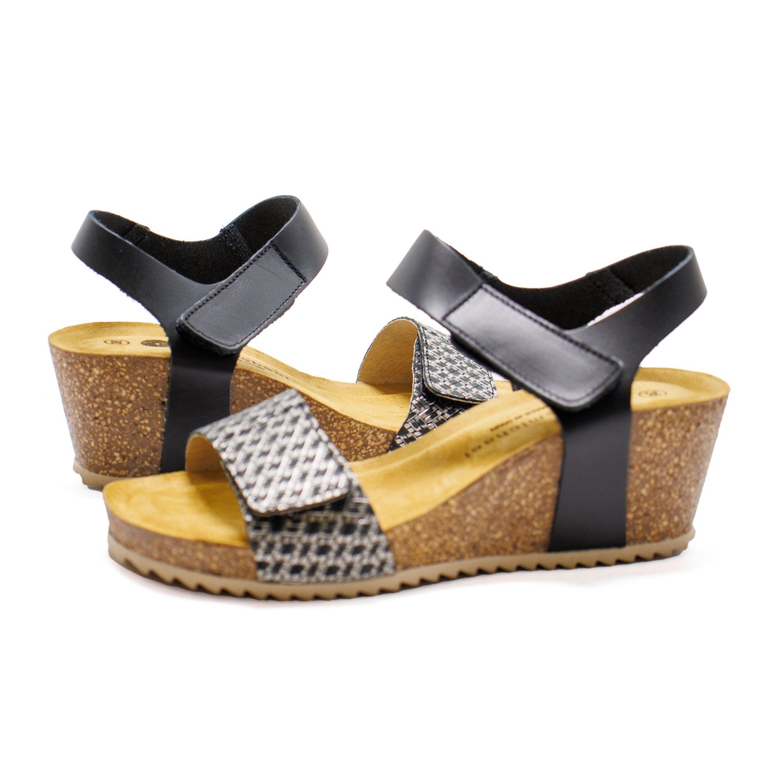 Eric Michael Women Gypsy Cork Wedge Heel Sandals