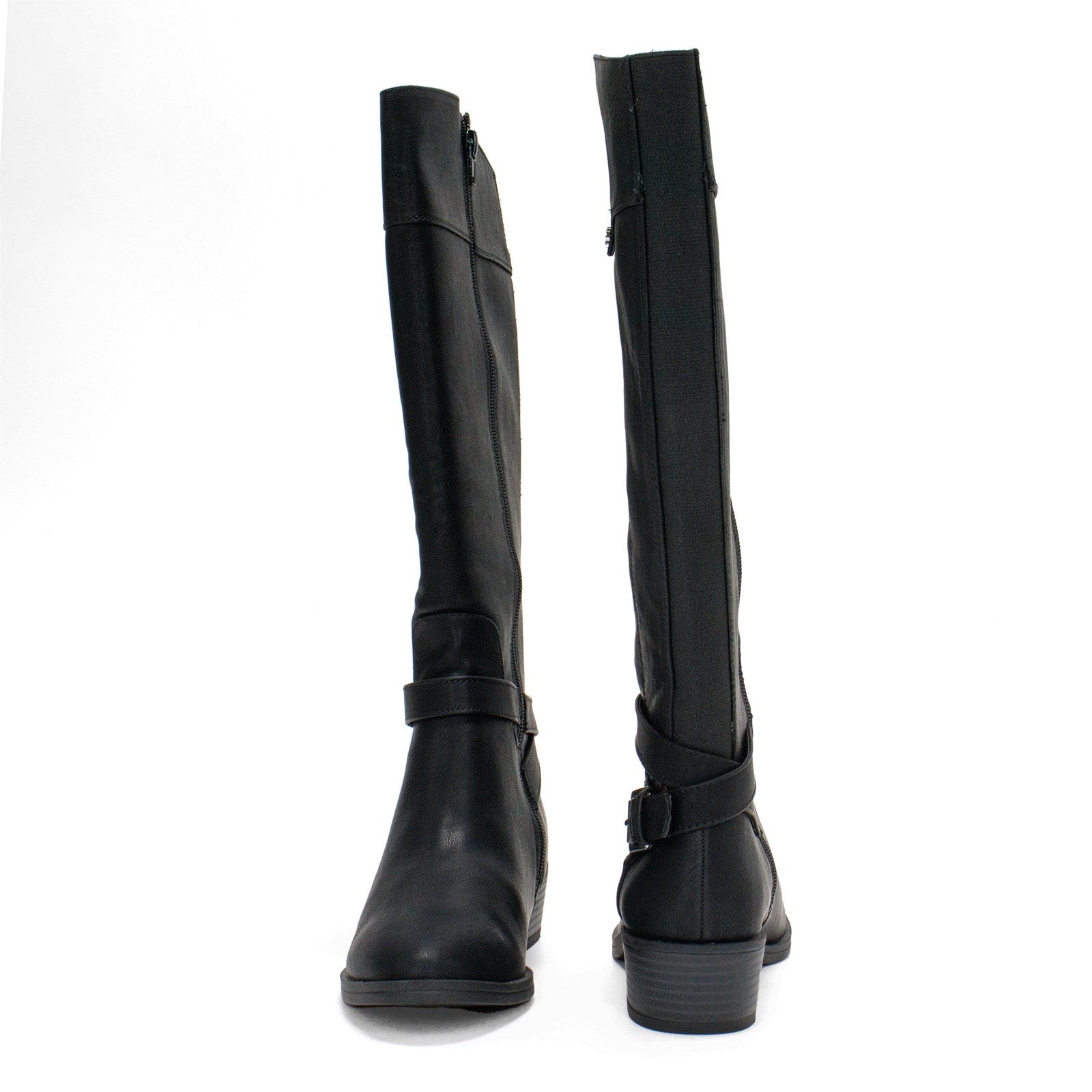 Style&Co Women Bennon Block Heel Knee High Boots