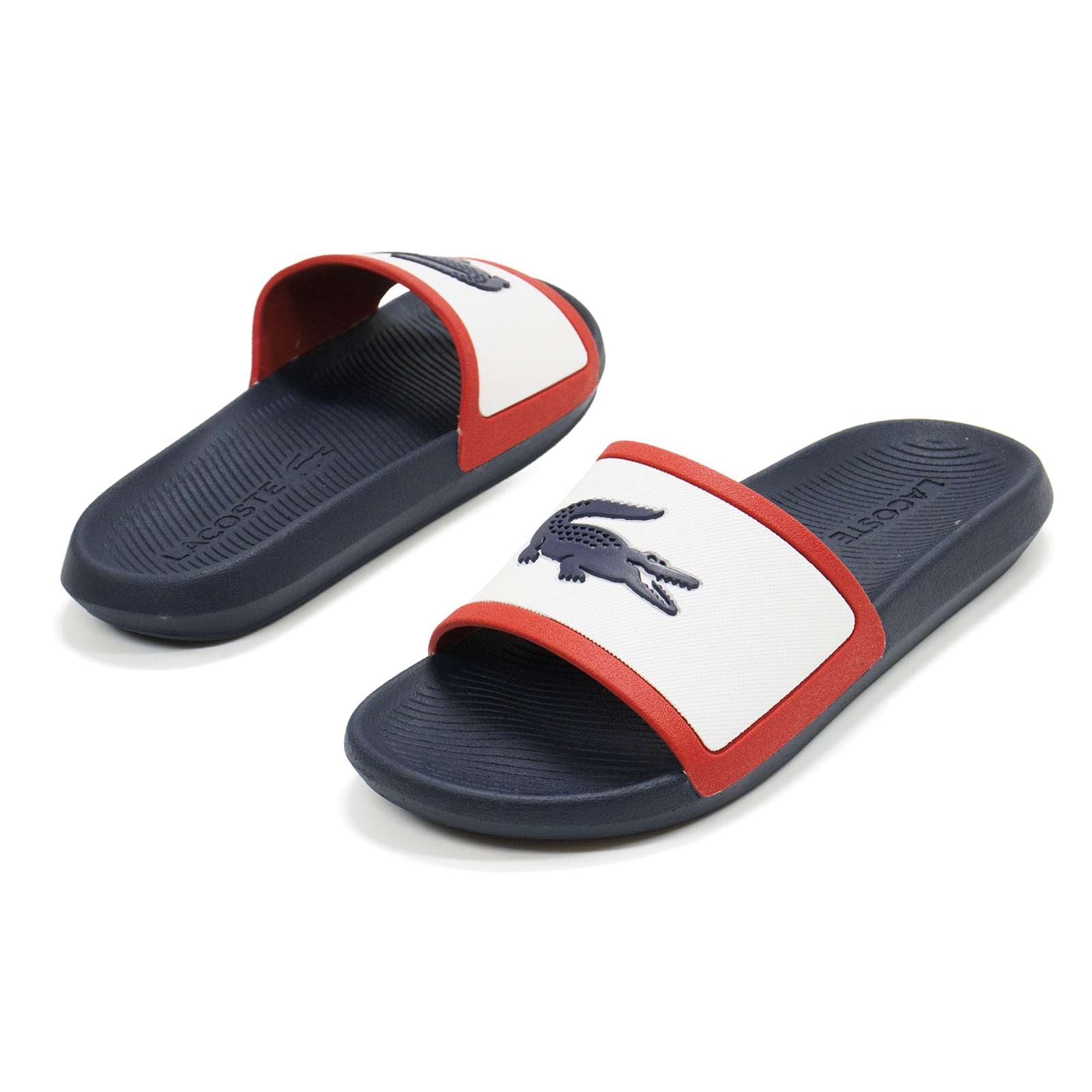 Lacoste Men Croco Slide Tri 2 Sandals