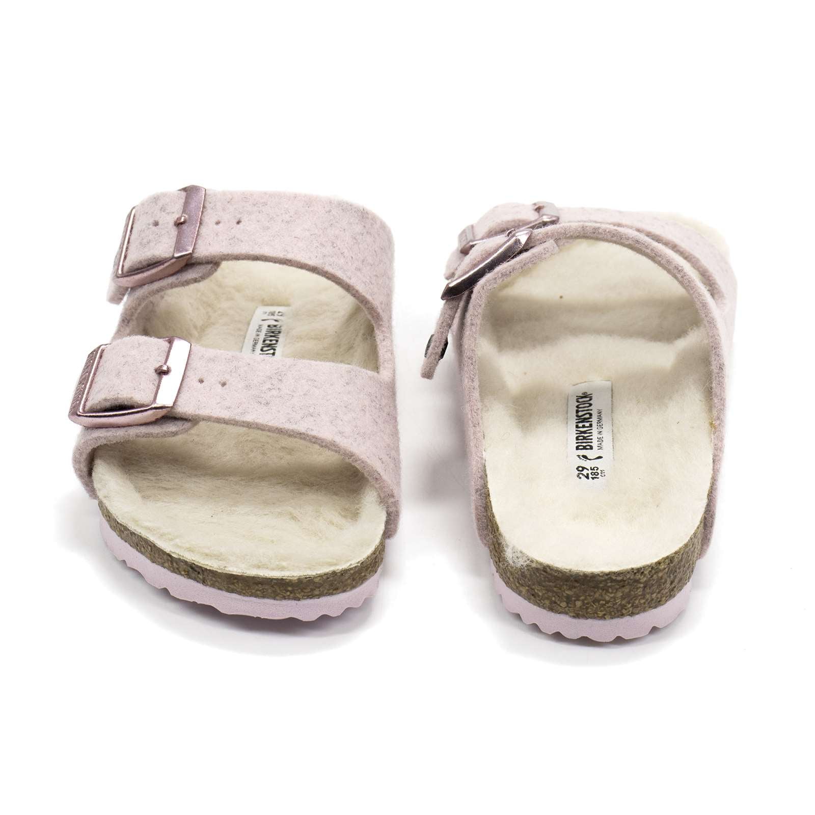 Birkenstock Girl Arizona Rivet Wool Felt Sandals