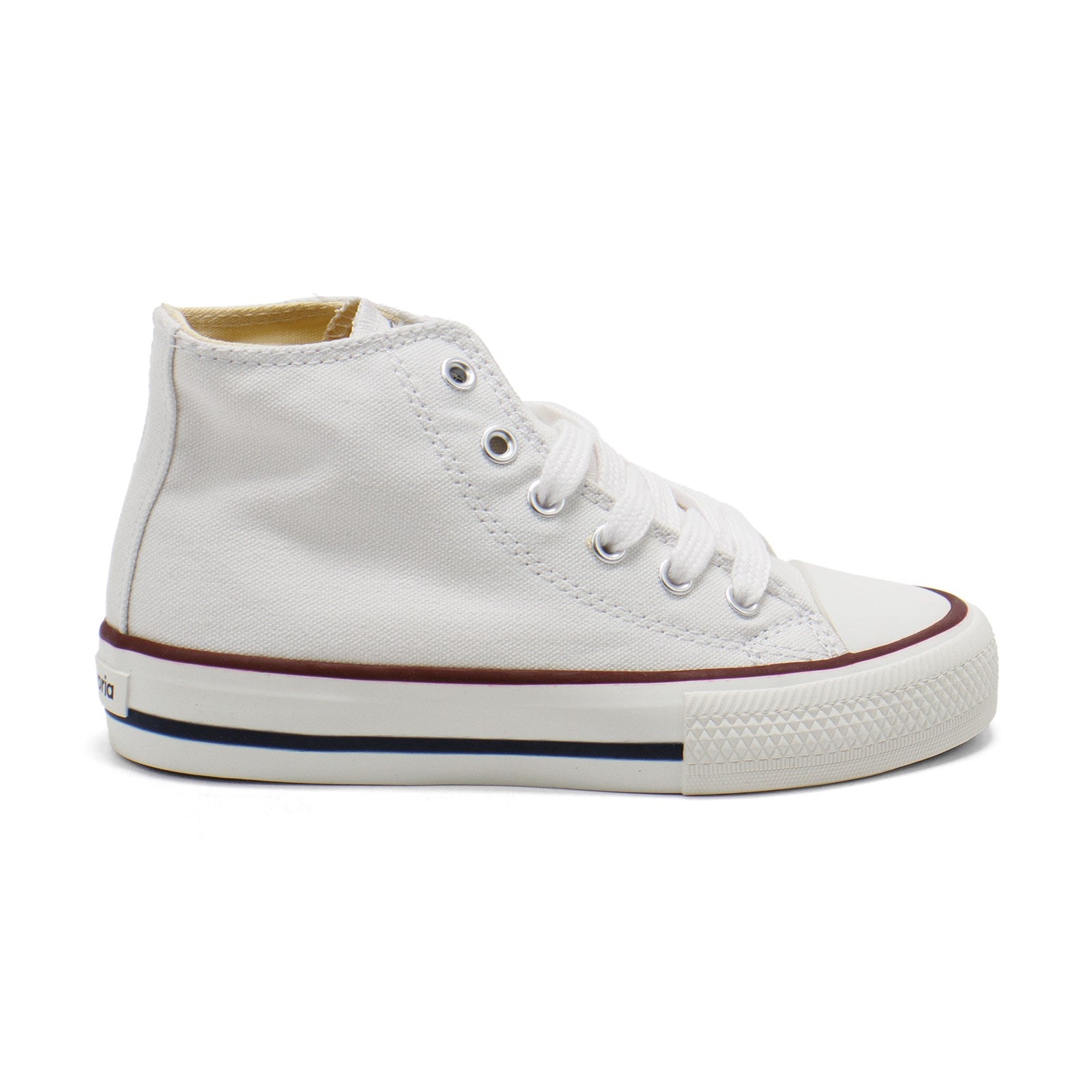 Victoria Girl High-Top Lace-Up Sneakers