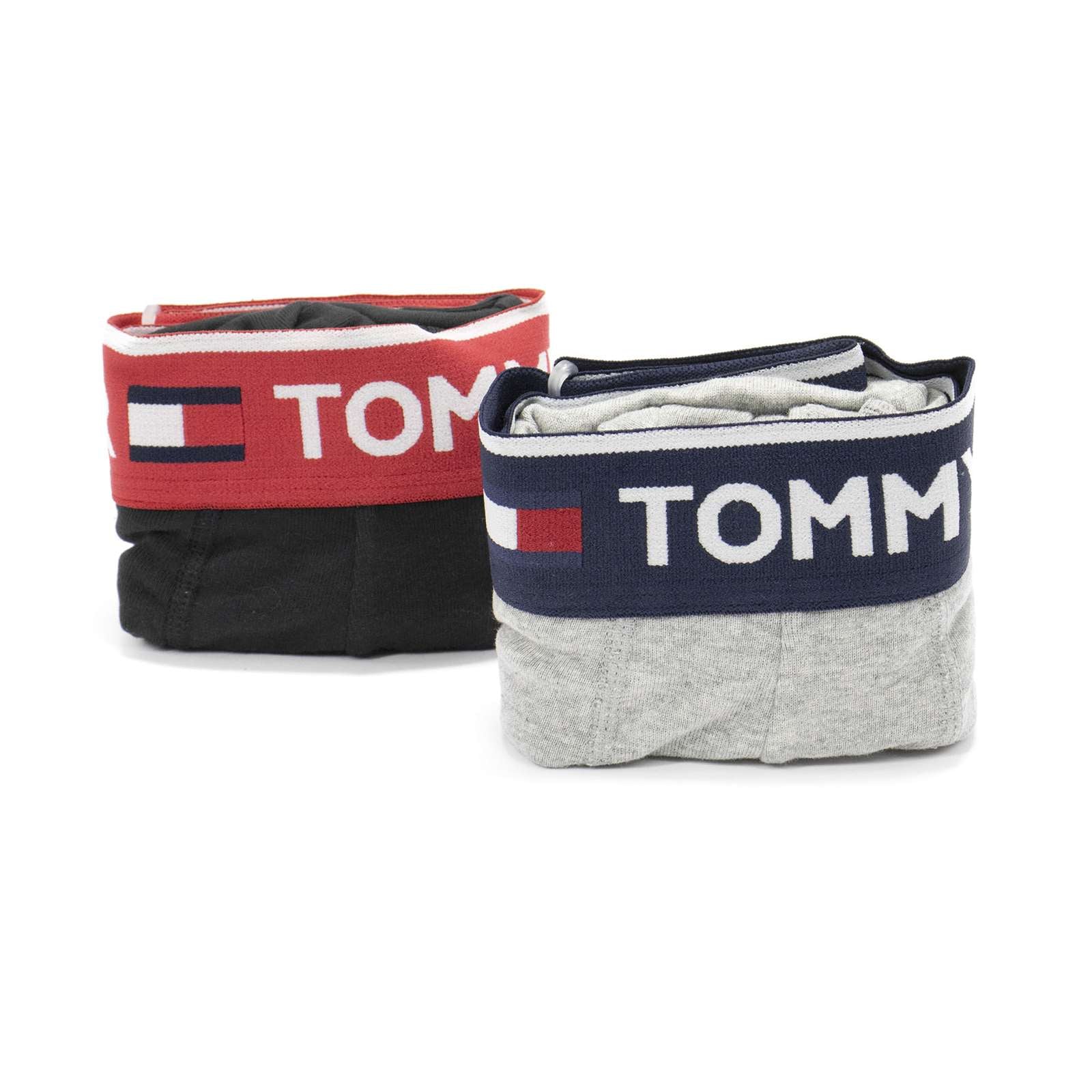 Tommy Hilfiger Men 2 Pack Bold Cotton Low Rise Boxer Briefs