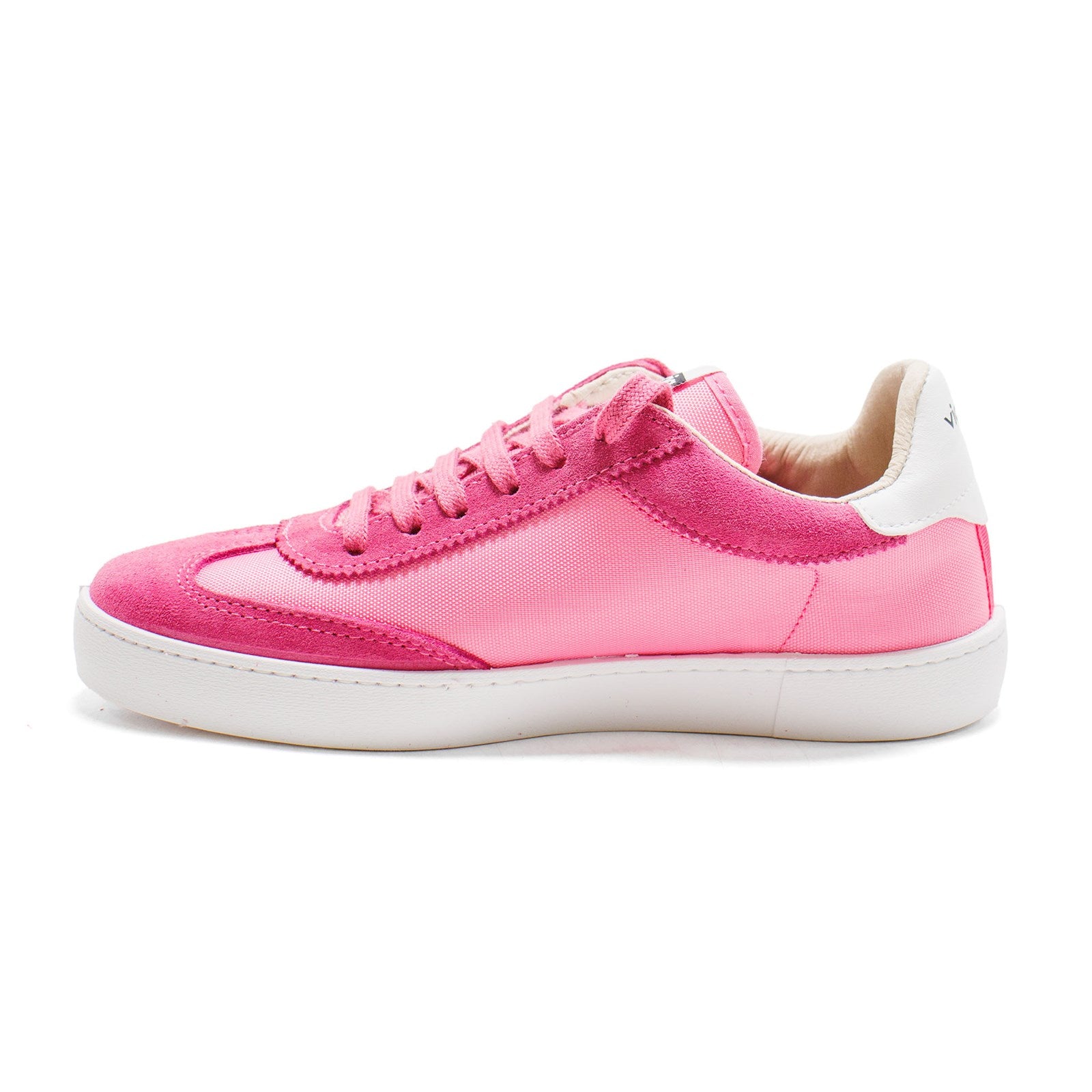 Victoria Women Berlin Split Leather And Nylon Monochrome Trainers