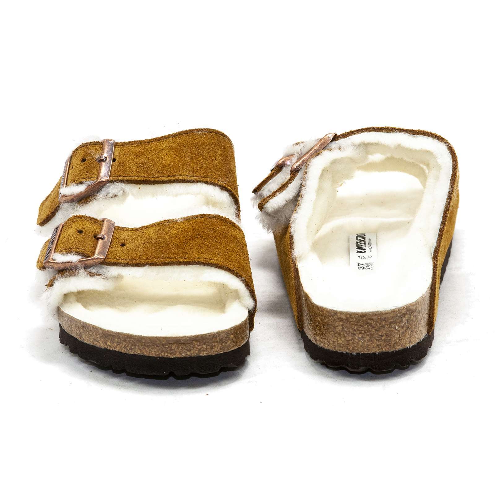 Birkenstock Men Arizona Shearling Sandals