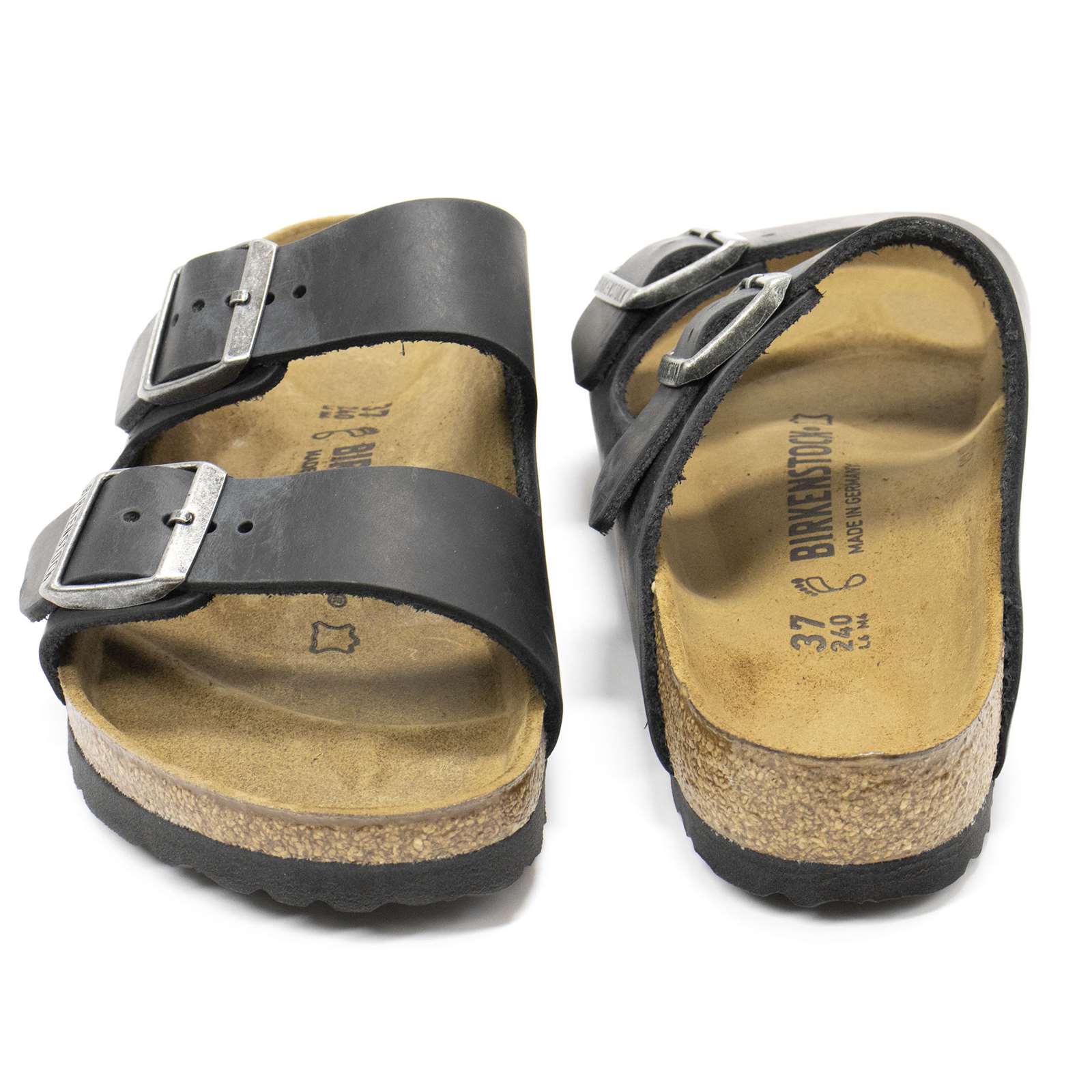 Birkenstock Men Arizona Oiled Leather Sandals