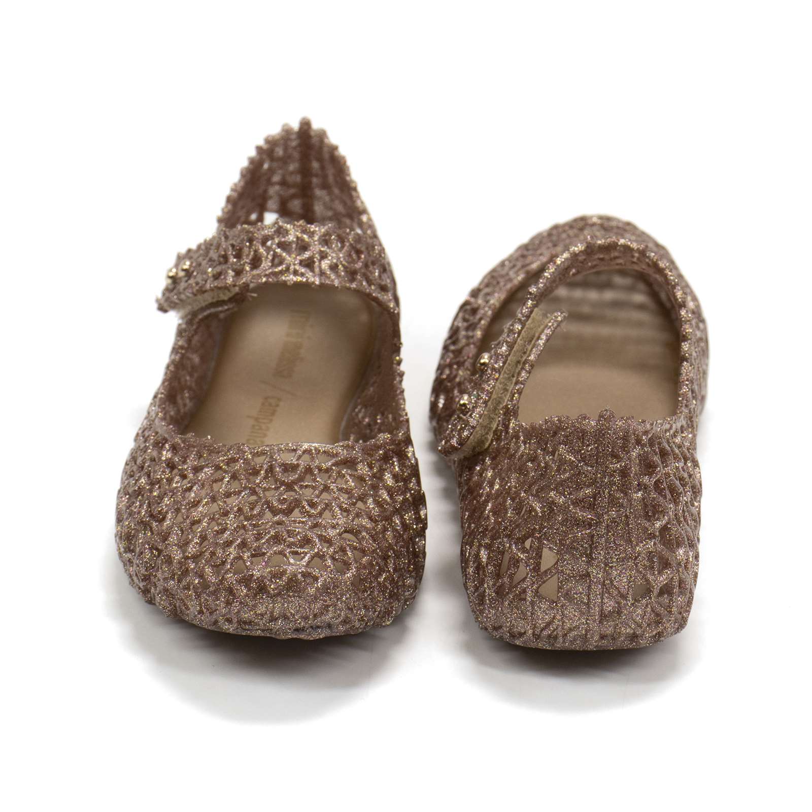 Mini Melissa Toddler Campana Papel Baby Flats