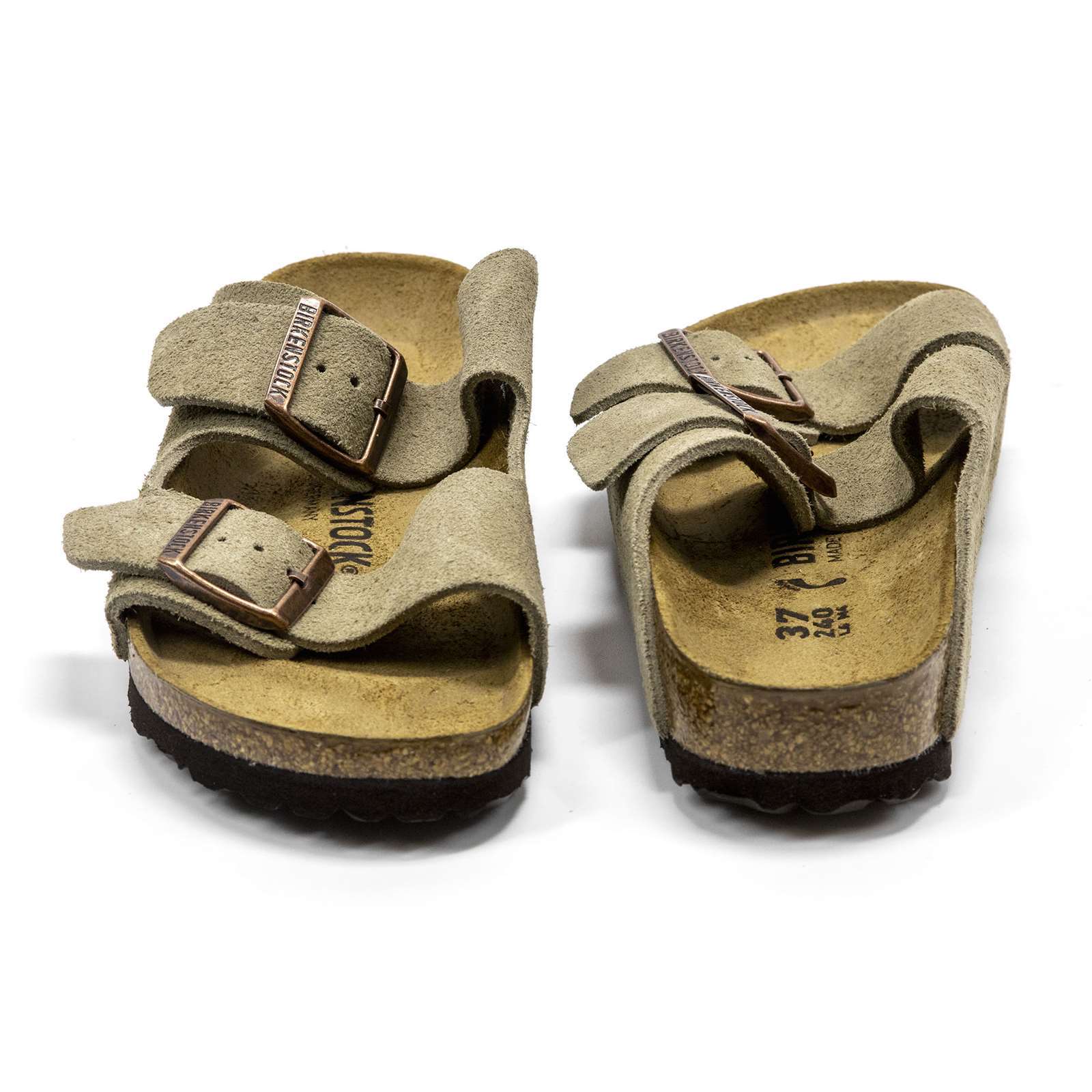 Birkenstock Men Arizona Suede Sandals