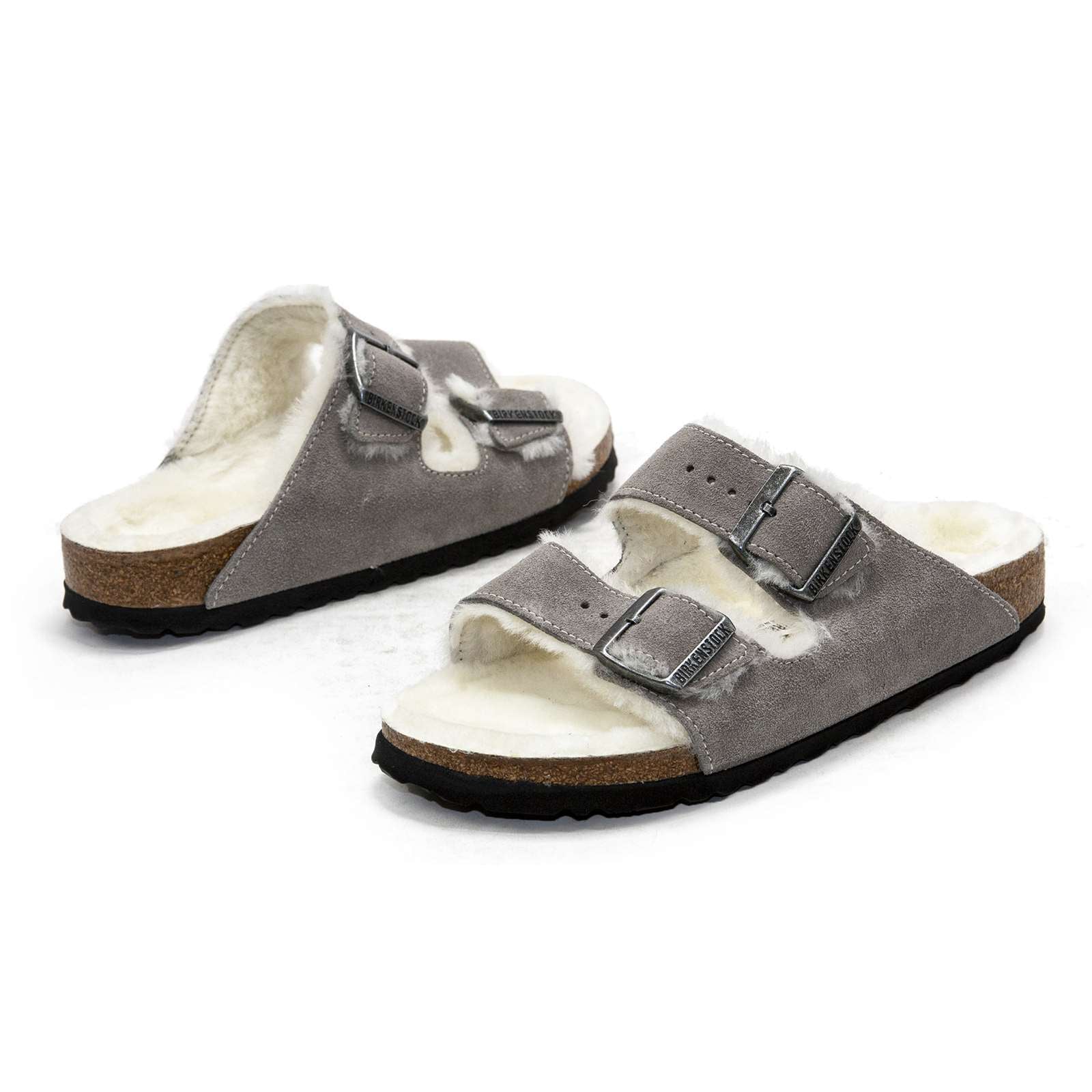 Birkenstock Women Arizona Shearling Sandals