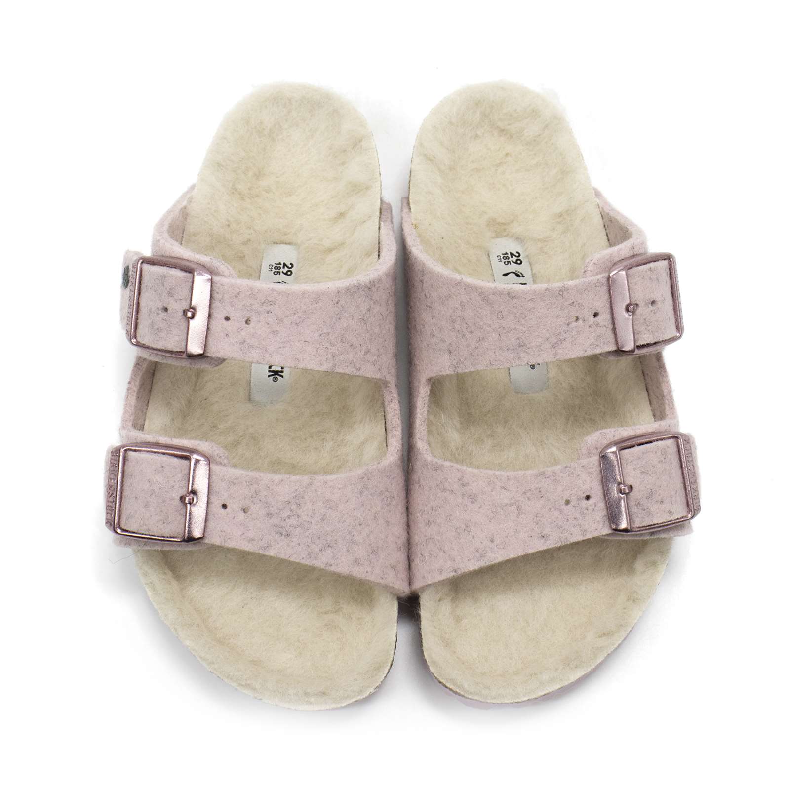 Birkenstock Girl Arizona Rivet Wool Felt Sandals