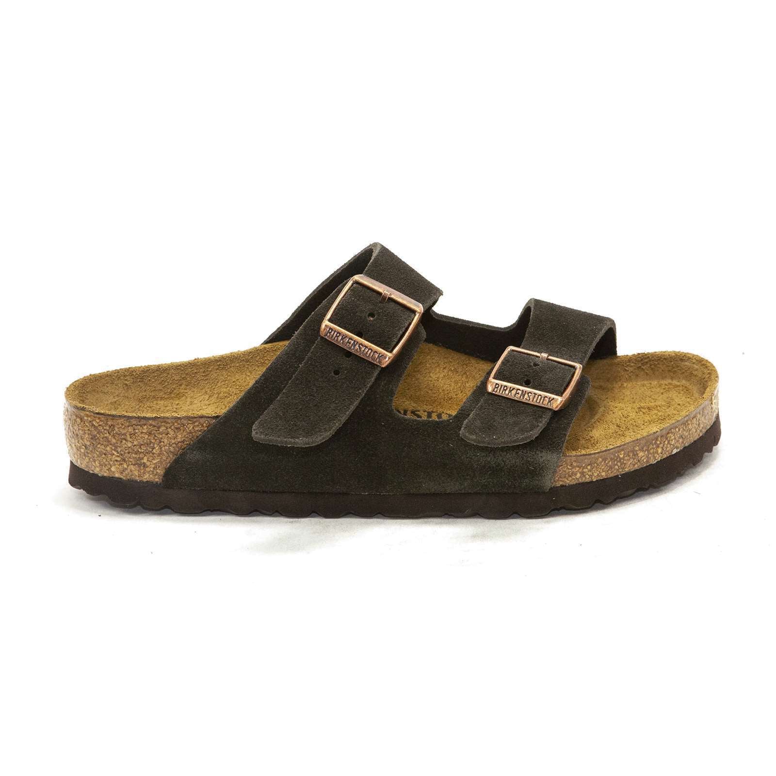 Birkenstock Men Arizona Suede Sandals