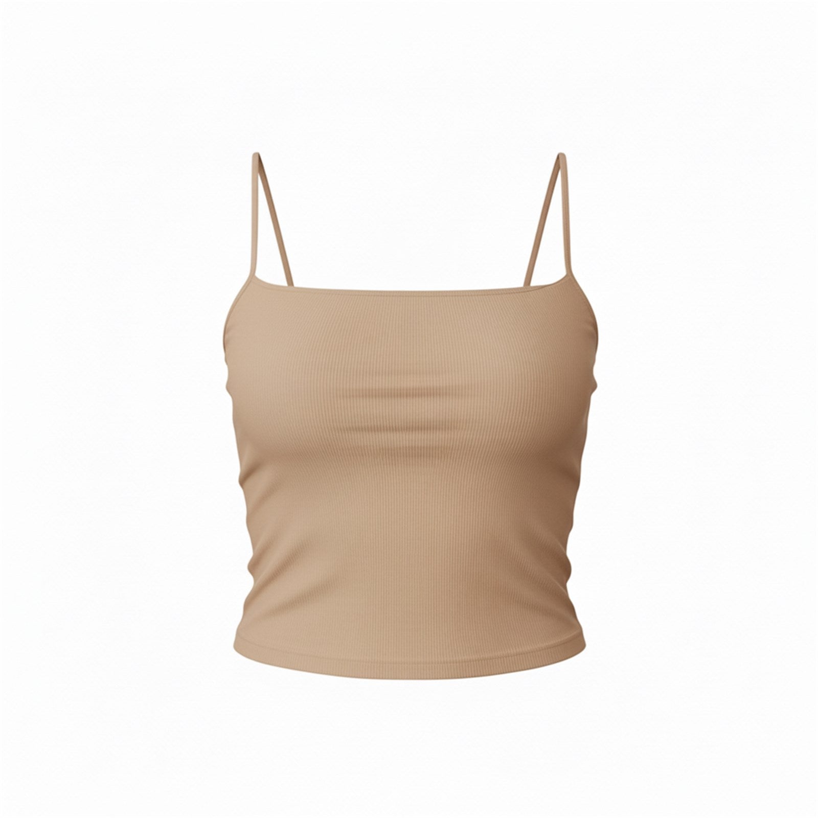 Ambar Women Minimalist Square Neck Slim Fit Cami Top