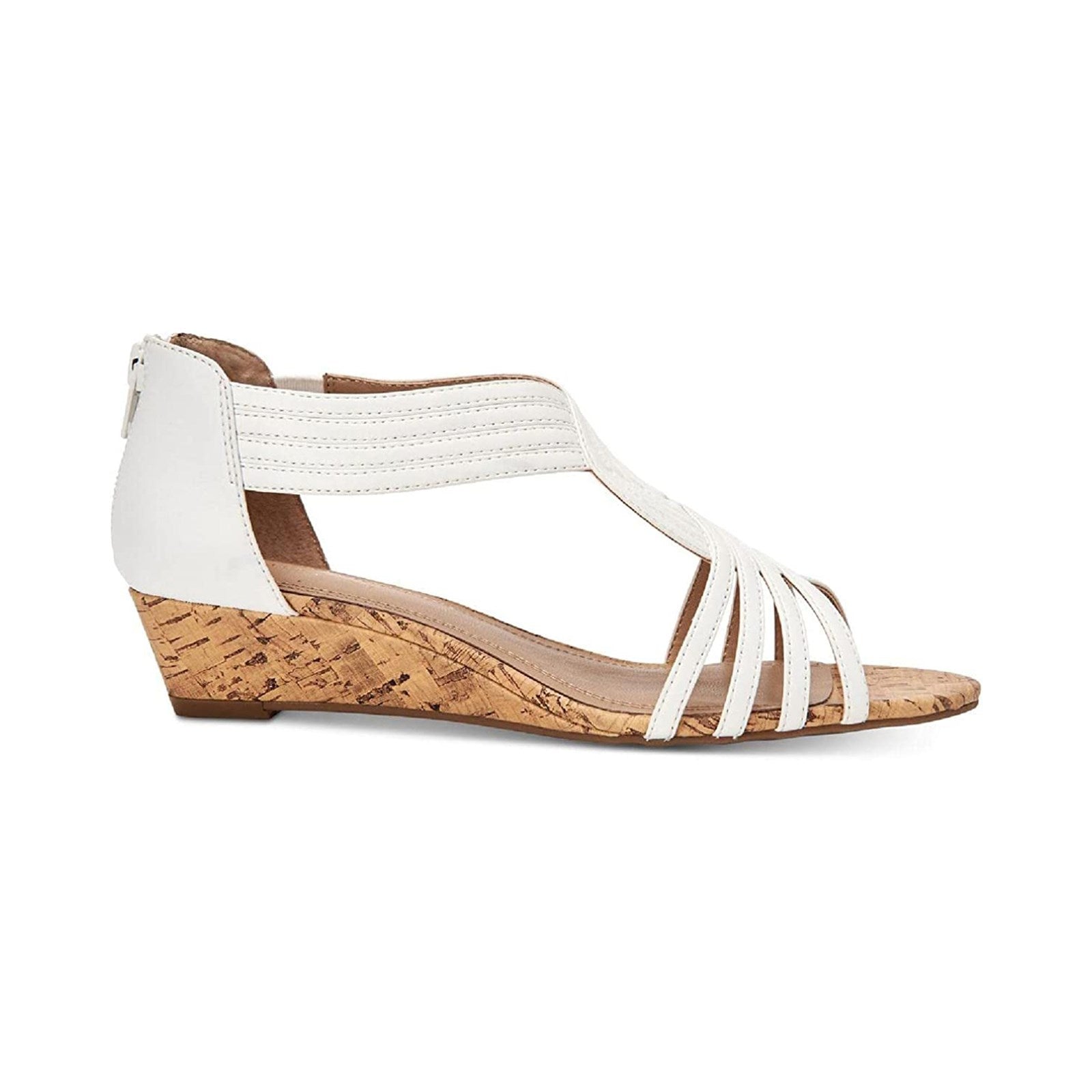 Charter Club Women Ginifur 2P Strappy Wedge Sandals