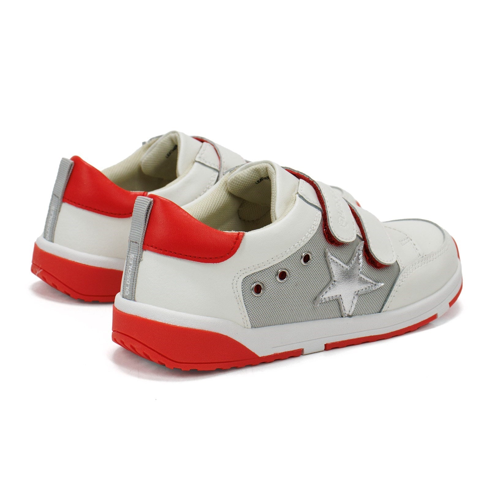 Old Soles Girl Star Squad Sneakers With Hook And Loop Closure