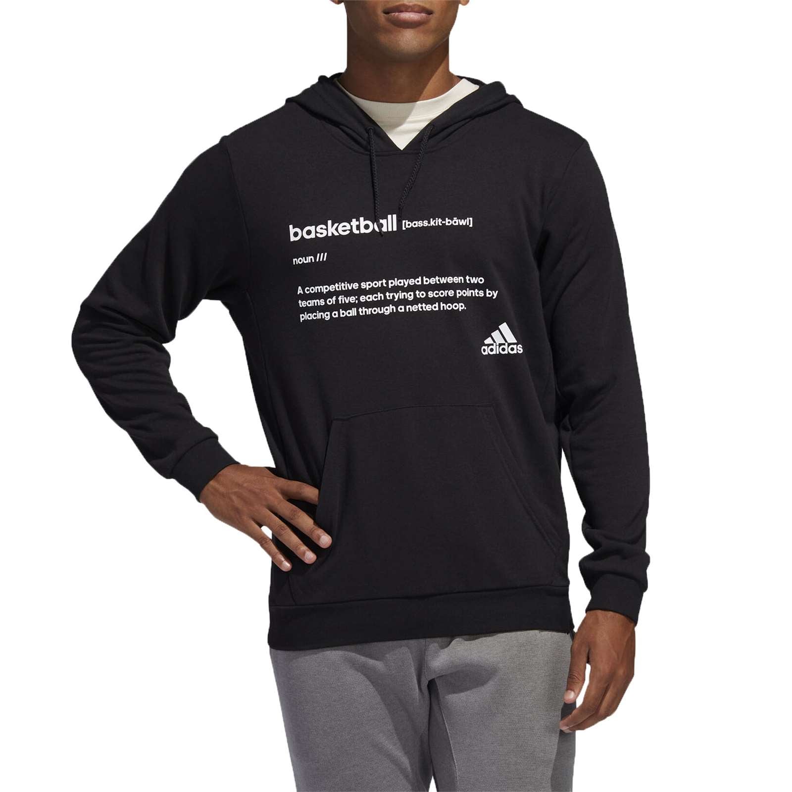 Adidas Men Definition Basketball Hoodie