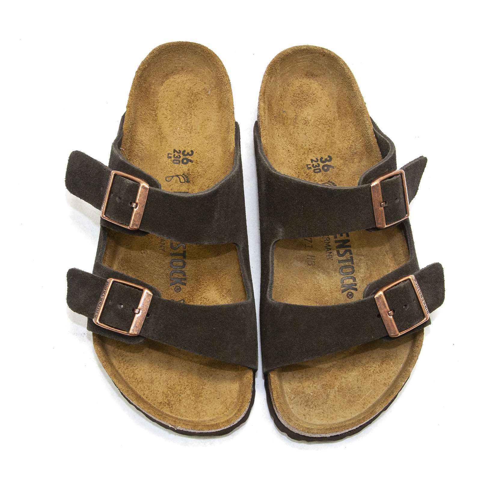 Birkenstock Men Arizona Suede Sandals