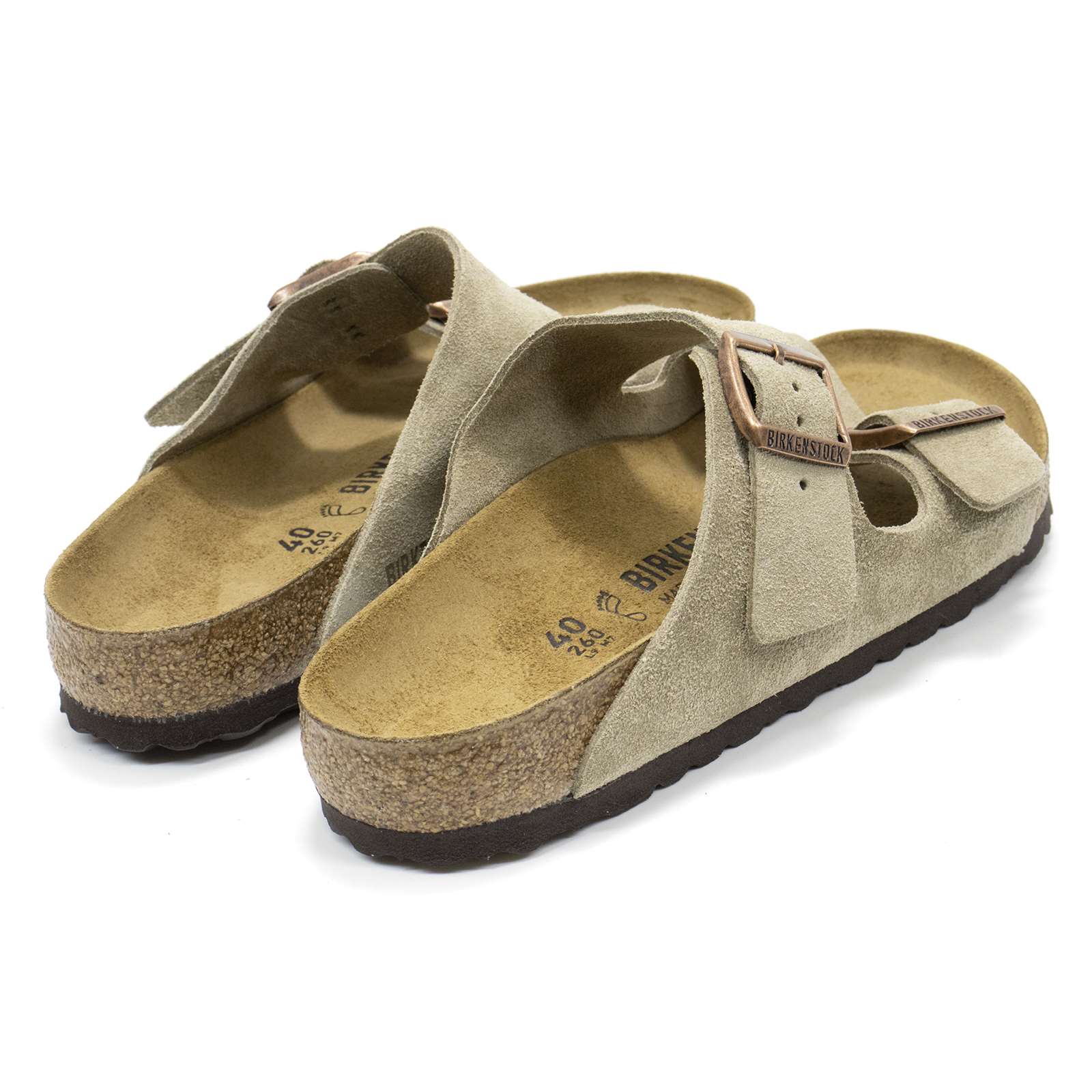 Birkenstock Men Arizona Suede Sandals