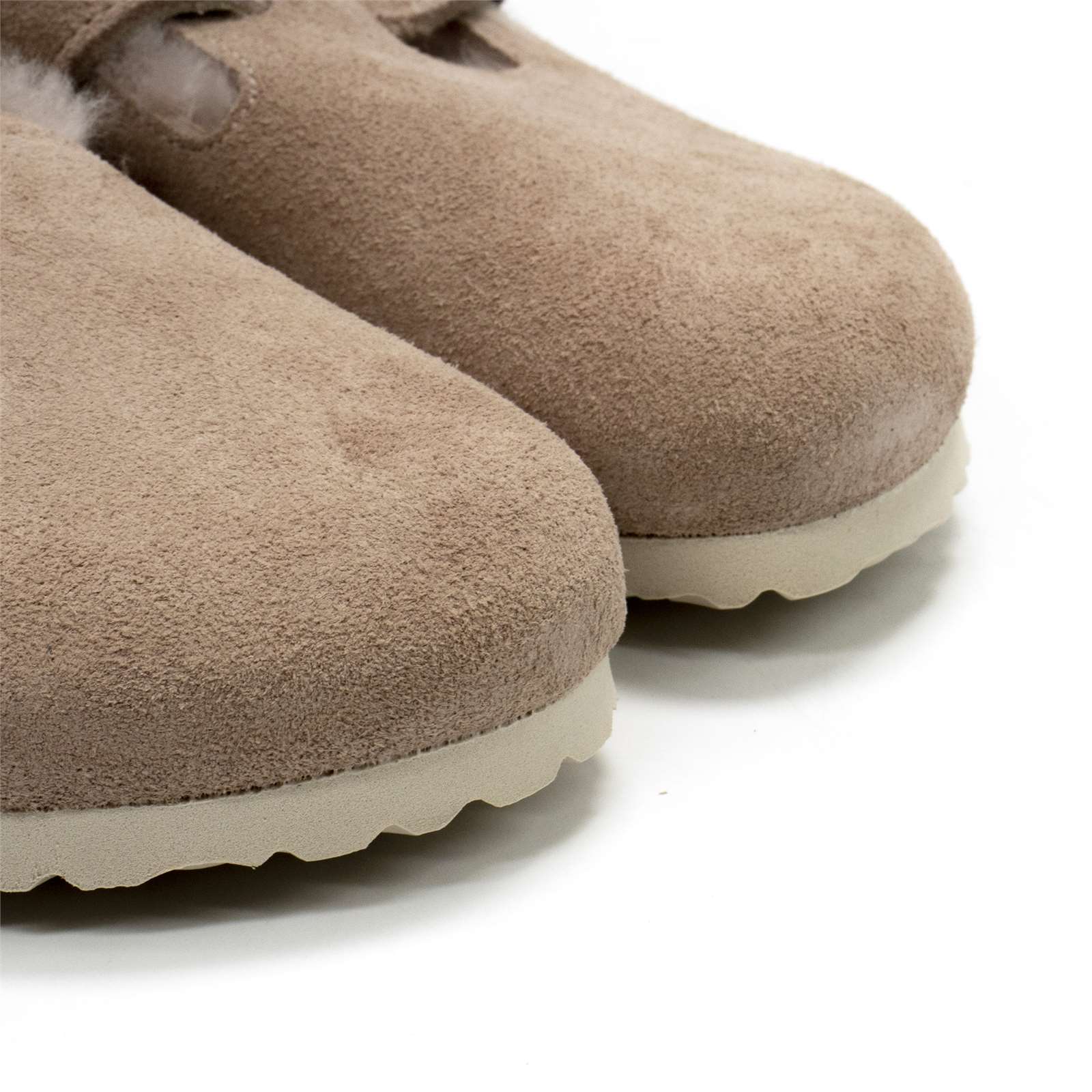 Birkenstock Women Boston Shearling Suede Clogs