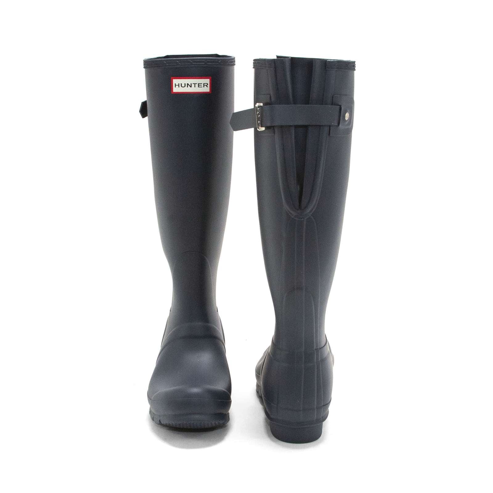 Hunter Women Original Tall Back Adjustable Rain Boots